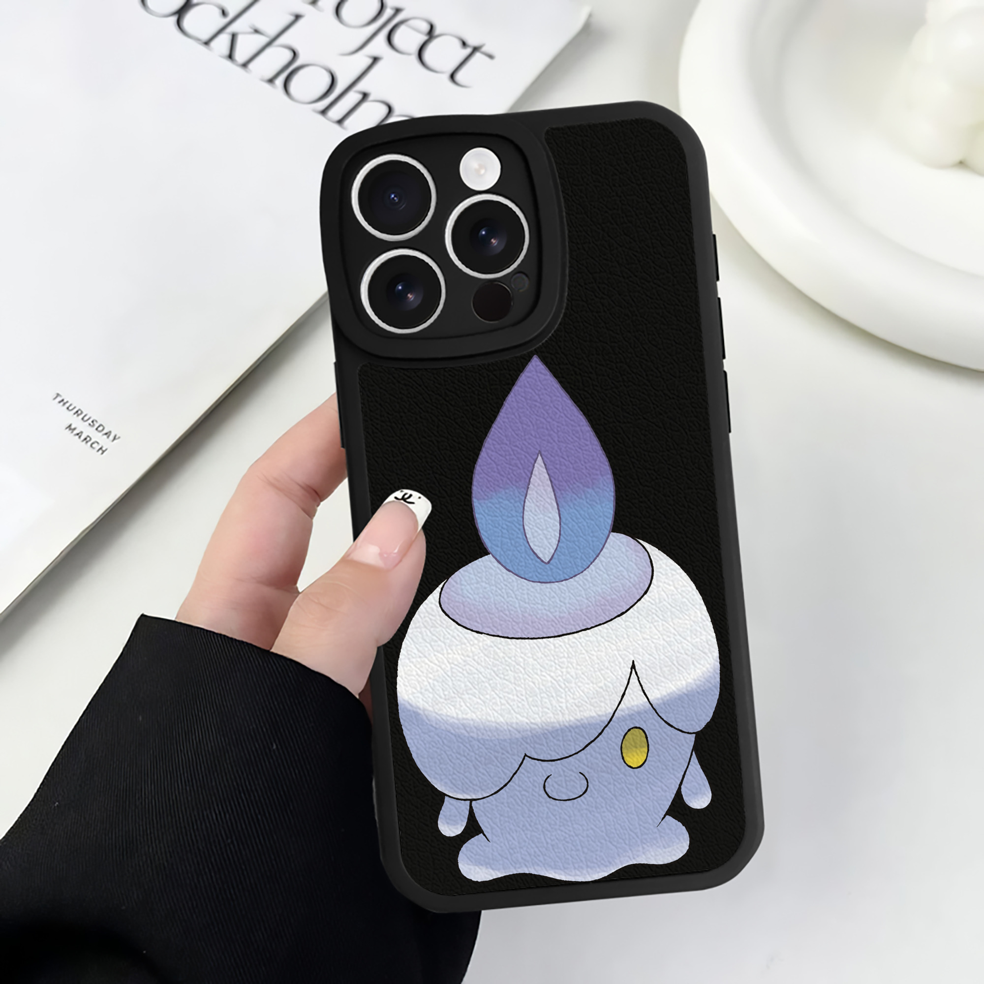 （画像用） ポケットモンスター Pokémon 【iPhone 16シリーズ対応】シリコンスマホケース（レザー調） 材質：シリコン